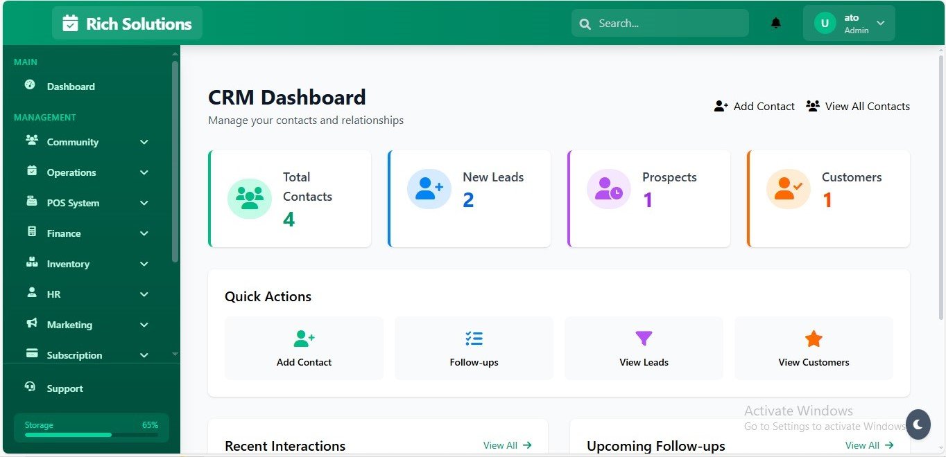 CRM Software for Small Business in Ghana